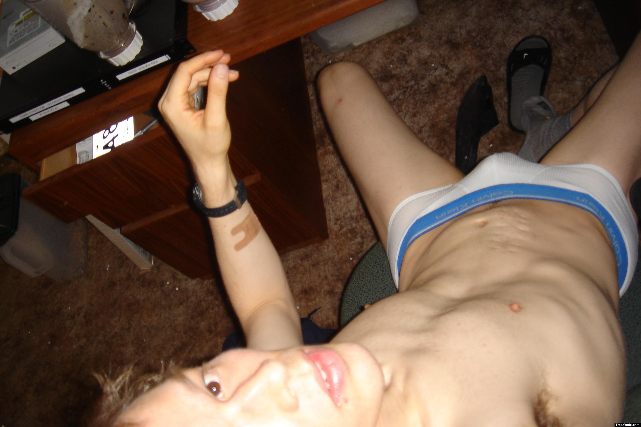 Calvin Klein Sport Briefs, abdominal muscles