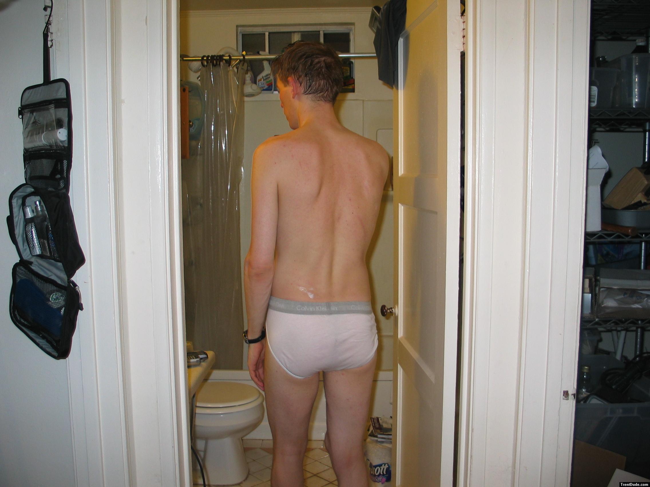 Calvin Klein briefs (butt)