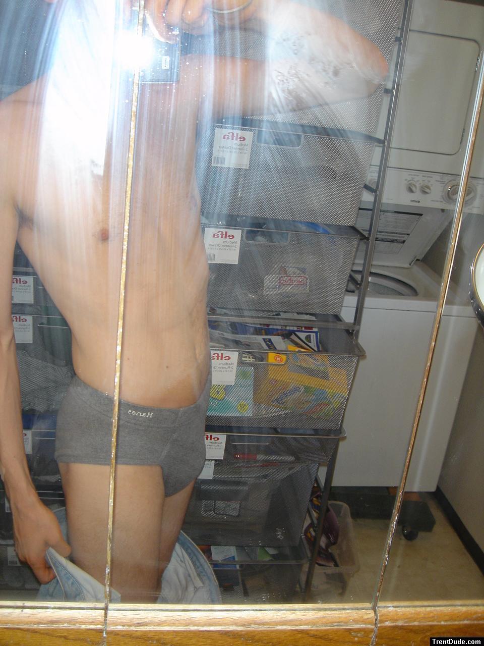 barely can see the toned butt in this photo