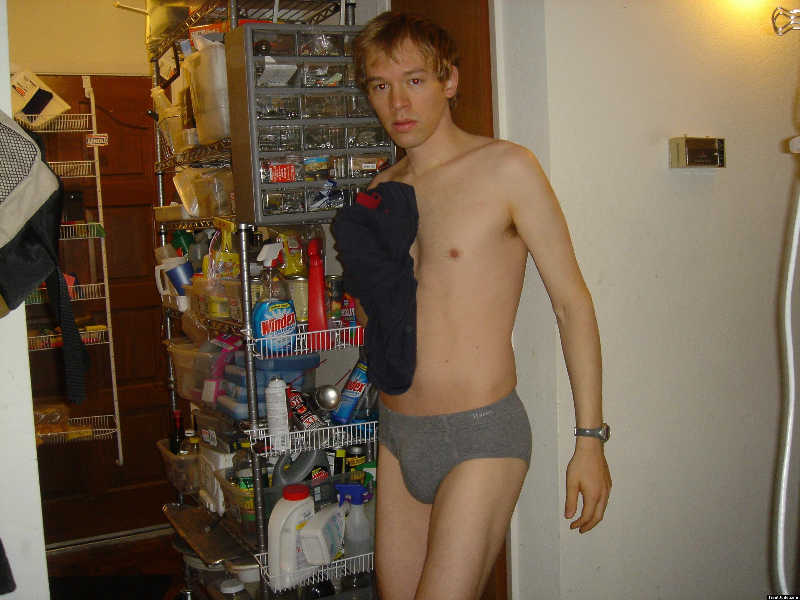 Grey Hanes being worn by Trent