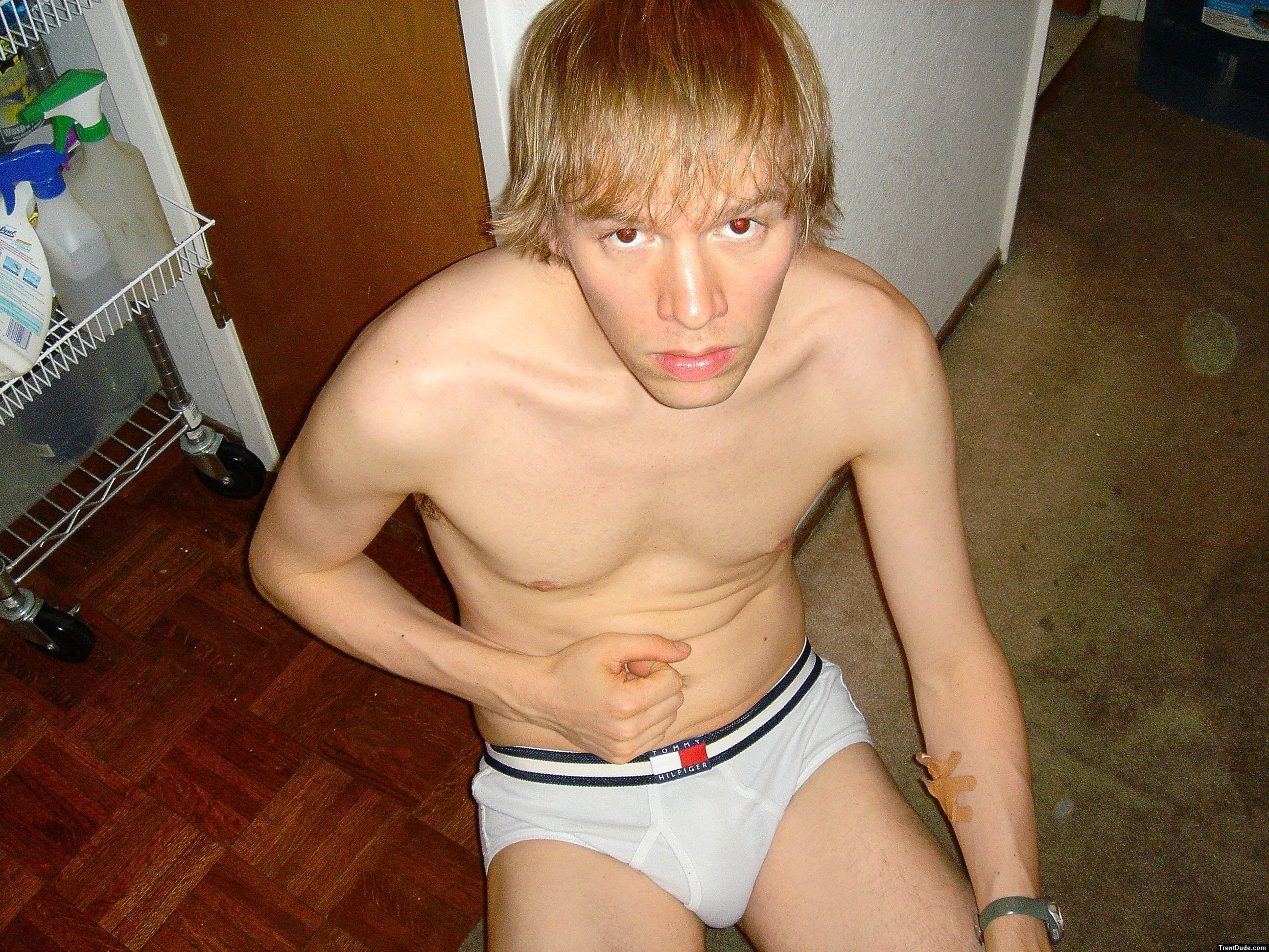 Sad face wearing Tommy Hilfiger Underwear Size S