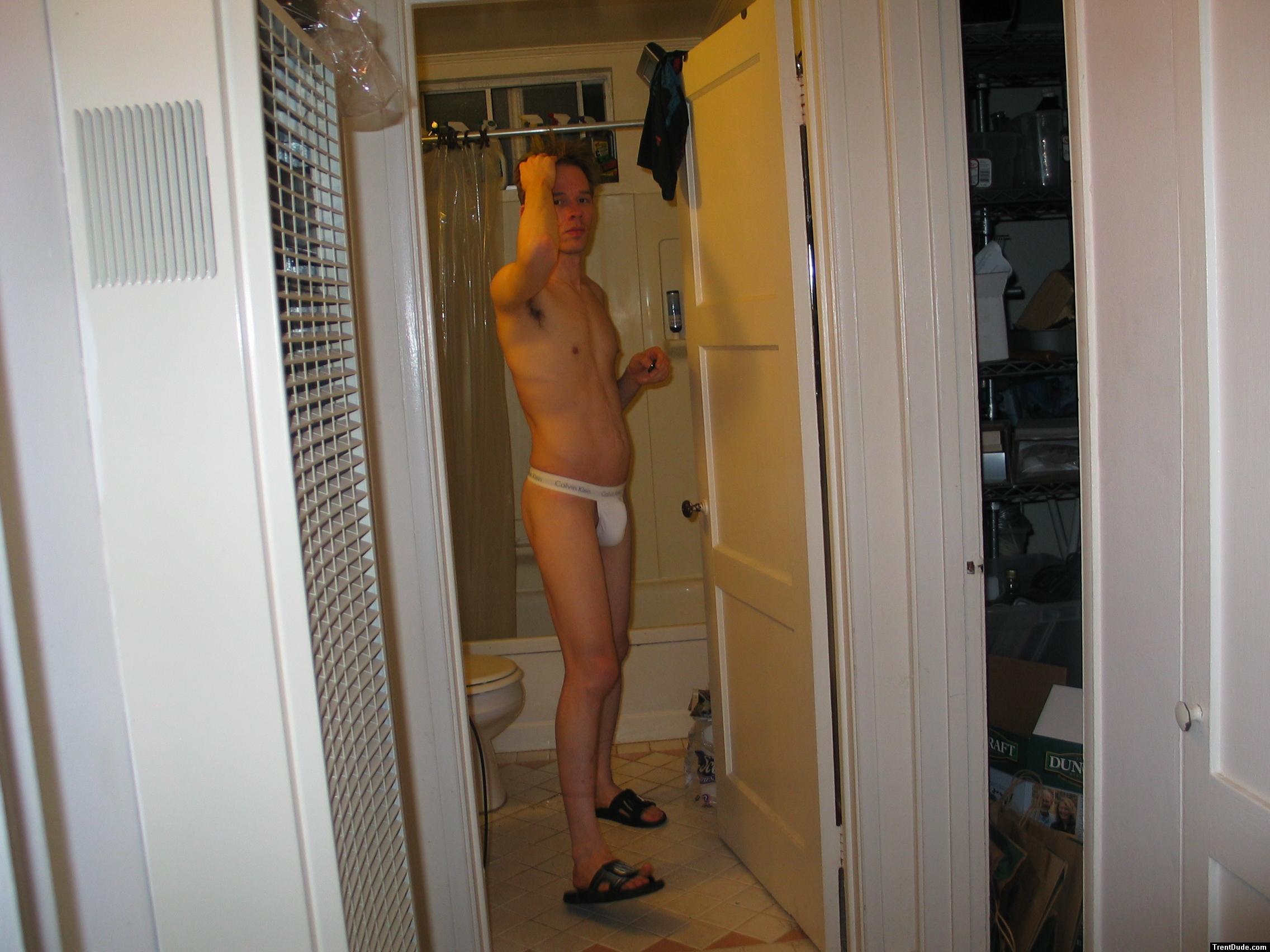 Calvin Klein Thong and airpits