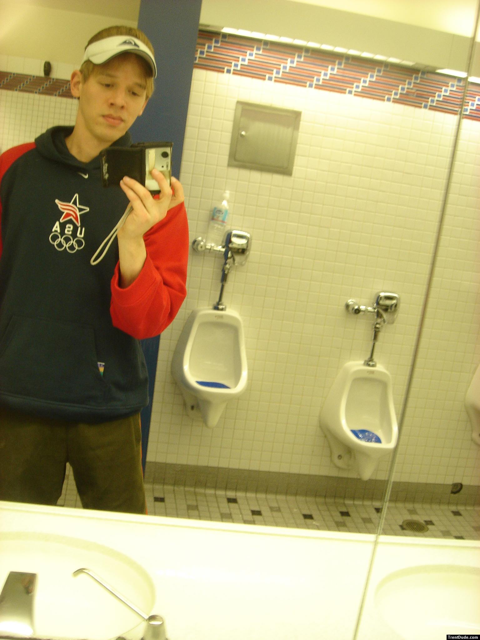 bathroom sweats - USA logo sweat shirt