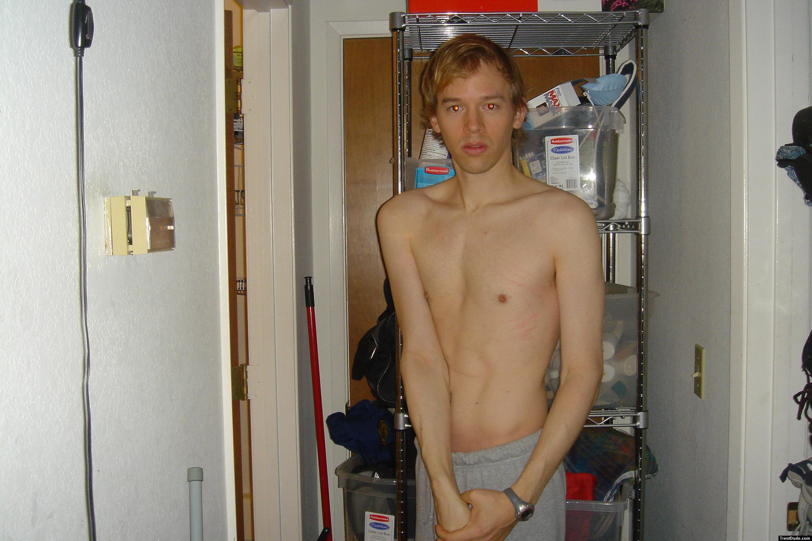 n - shirtless showing abs