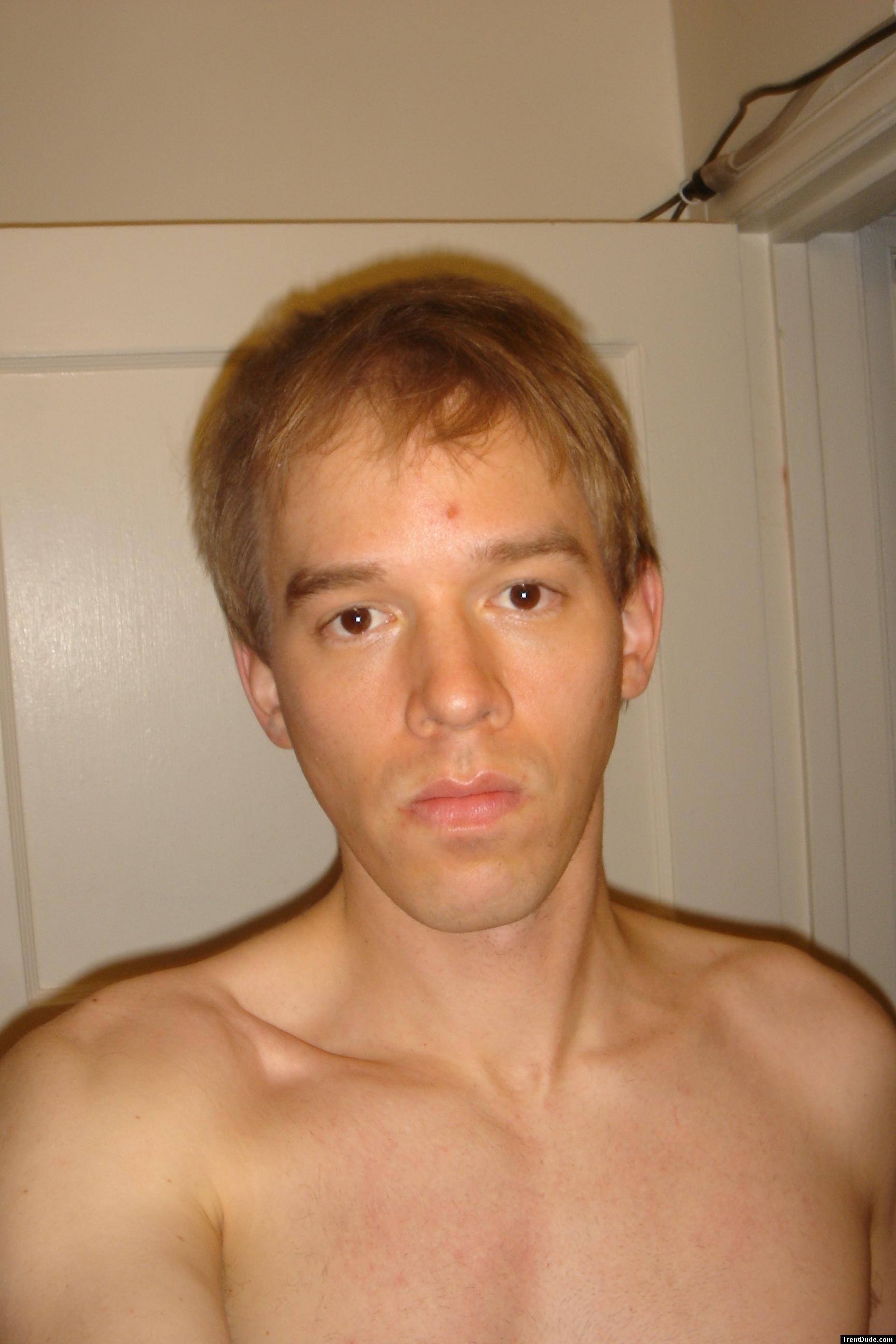 shirtless / face