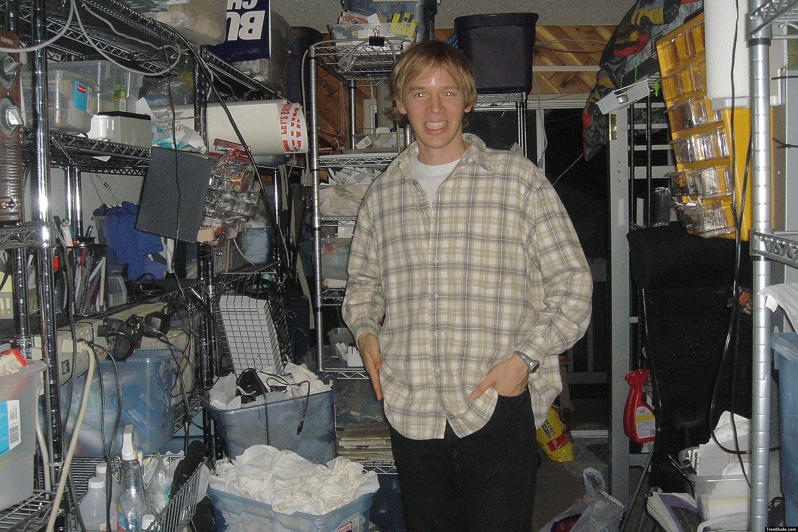 Black levis jeans with beige shirt -big smile