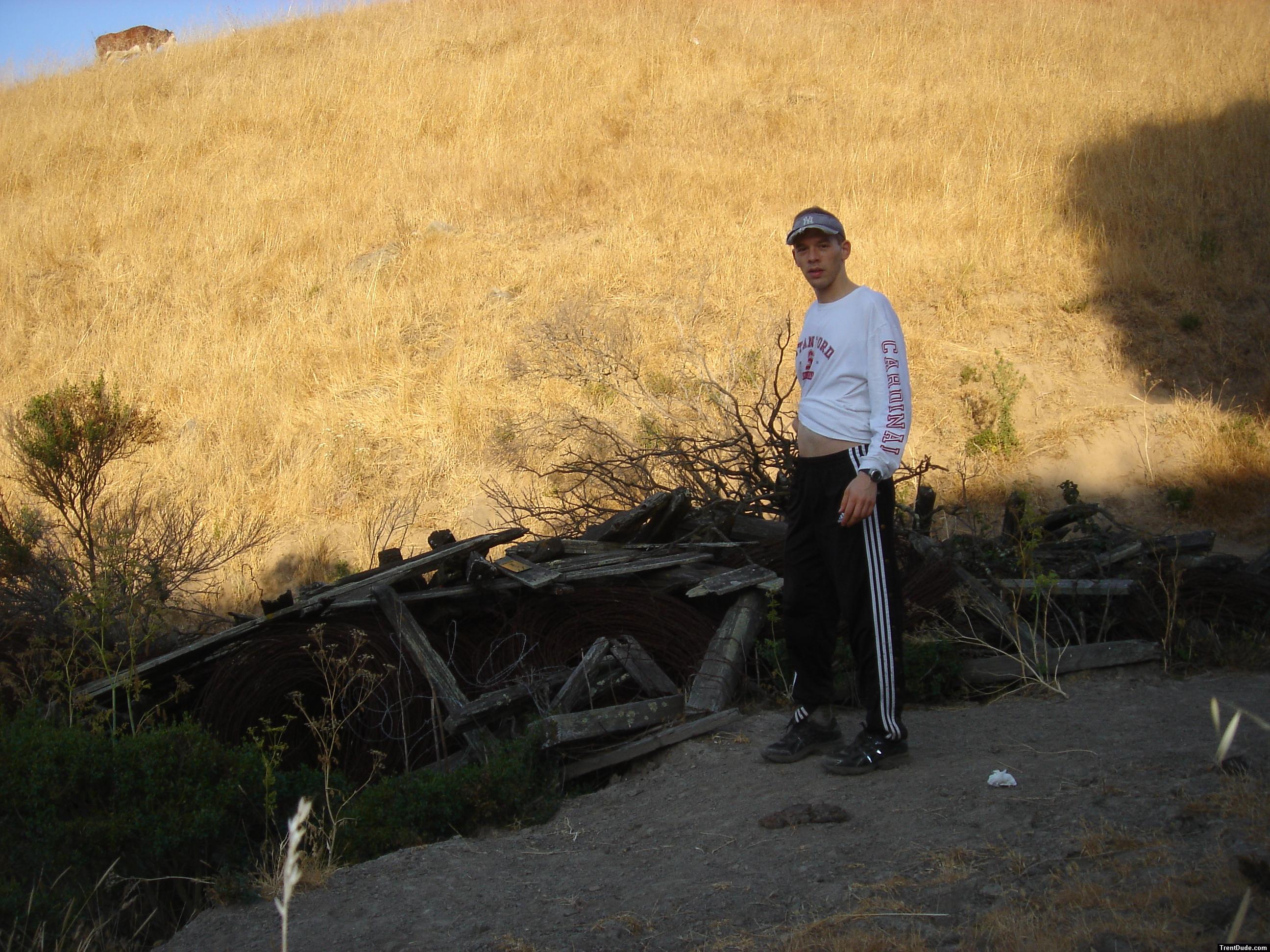 photoshoot 19 begin, Stanford Cardinals sweatshirt, Addidas Track pants