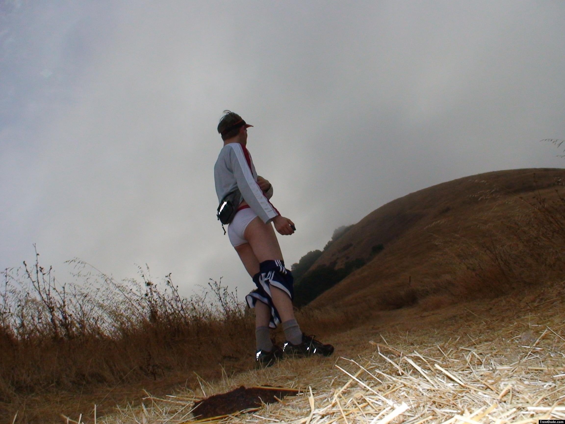 Butt model money shot! - gotta zoom in for this one.  Calvin Klein hip brief