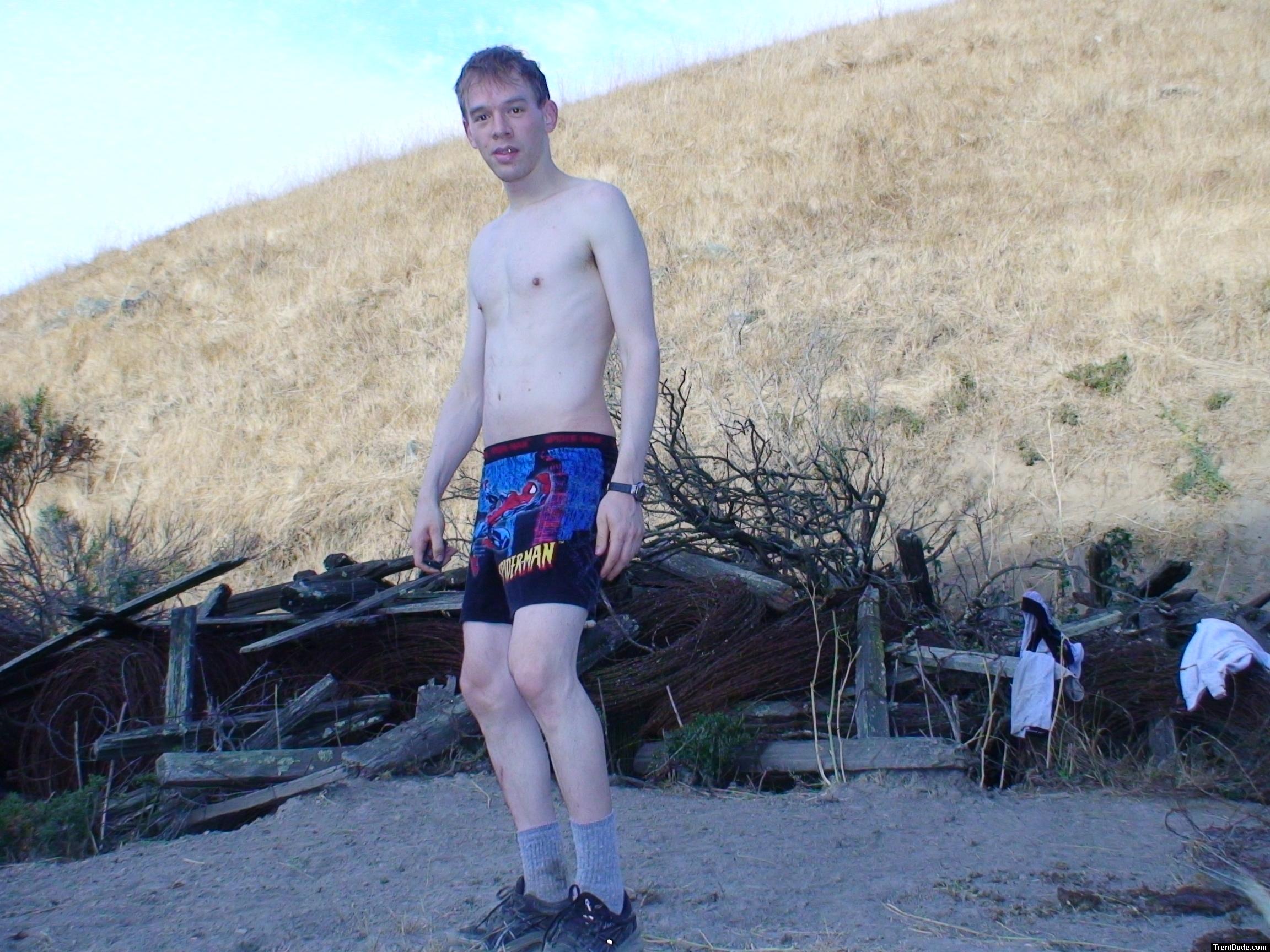 You Should pull your socks up a little higher