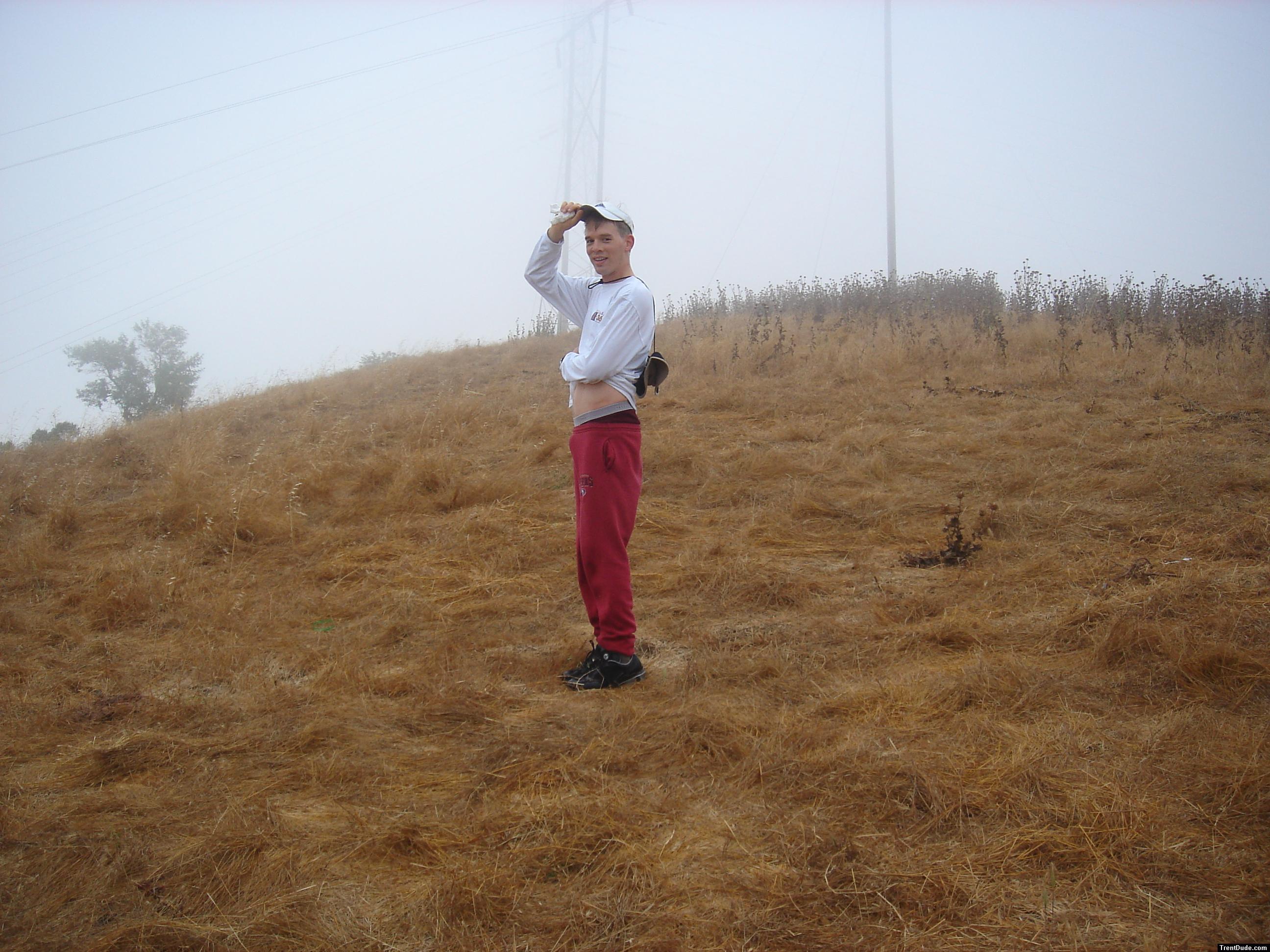 Pants pulled back up