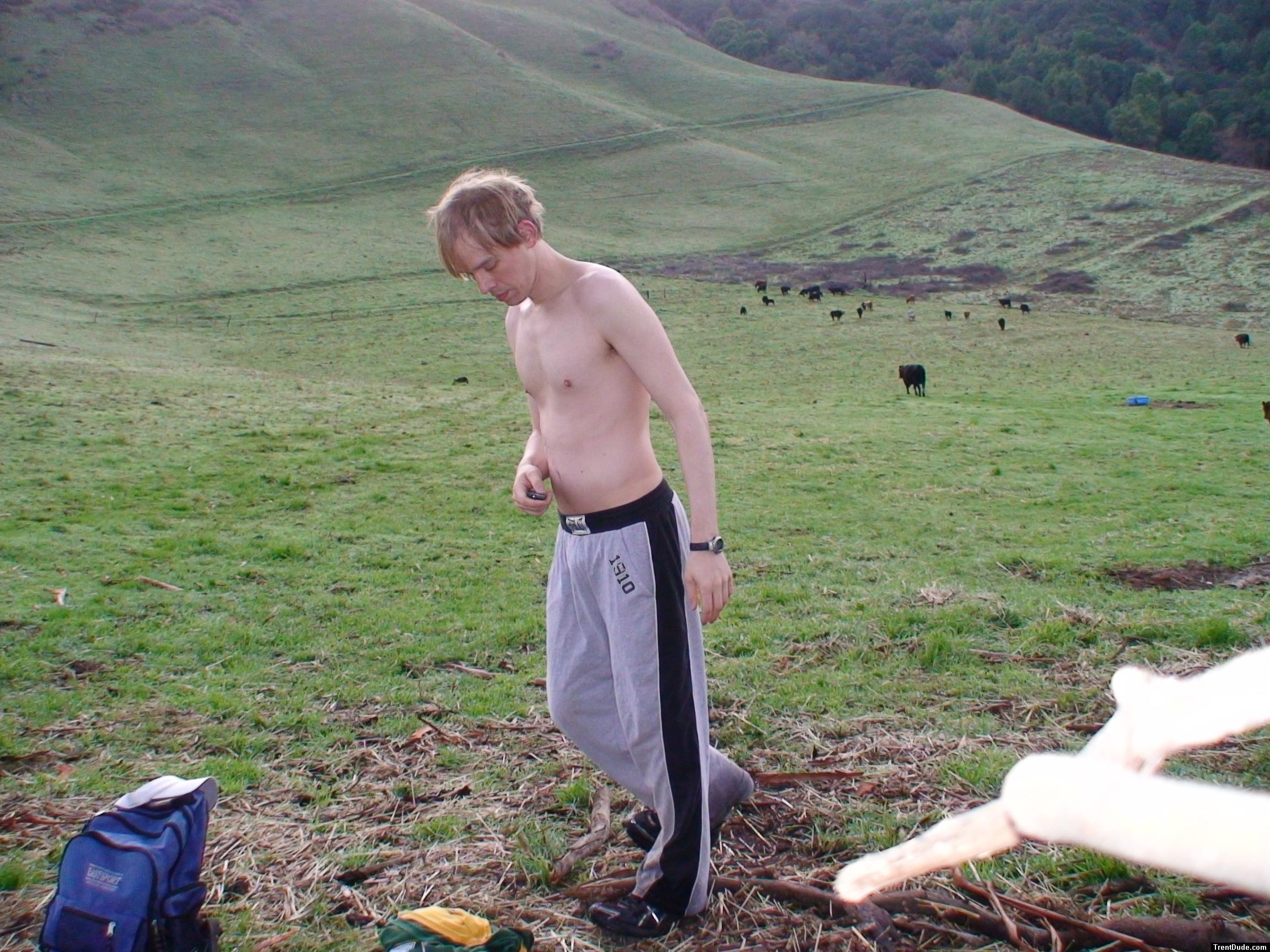 Disgusted with that cows attitude.