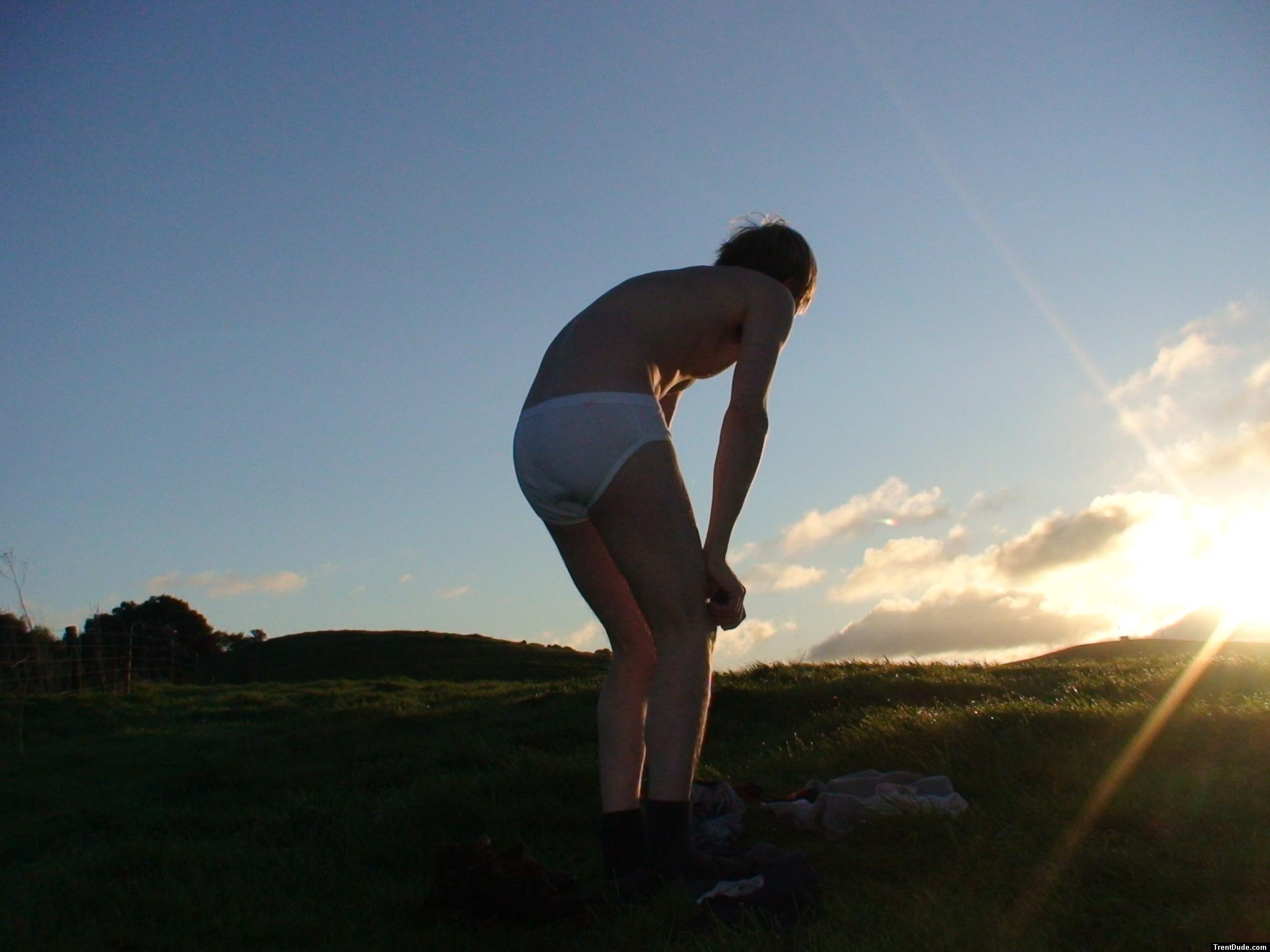 Tommy hilfiger underwear at sunrise (butt) !