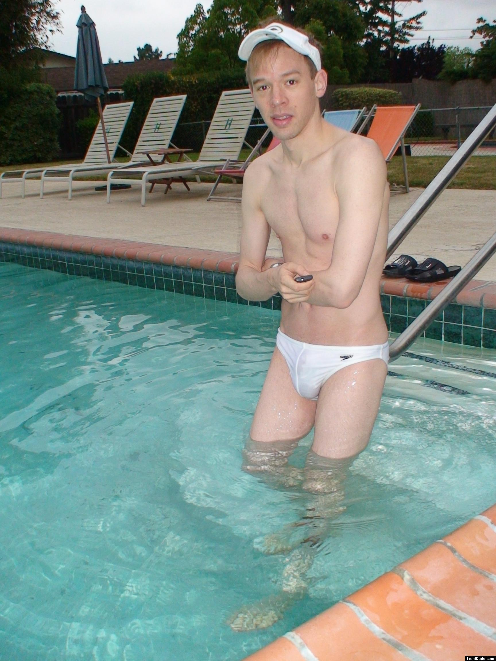 Wet white speedo (best!)