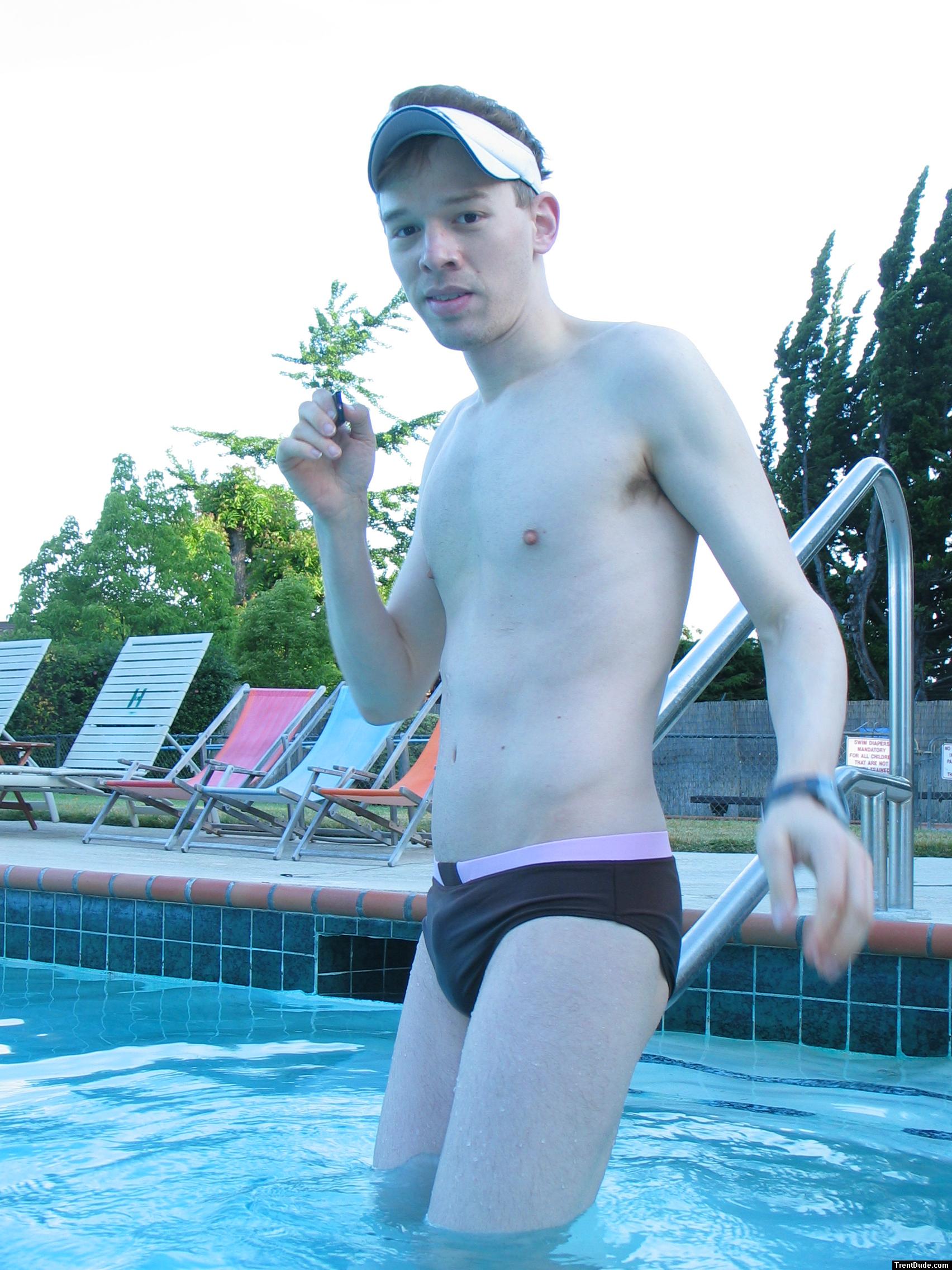Ami Sanzuri Chocolate Low-Cut Swimsuit from InternationalJock.com