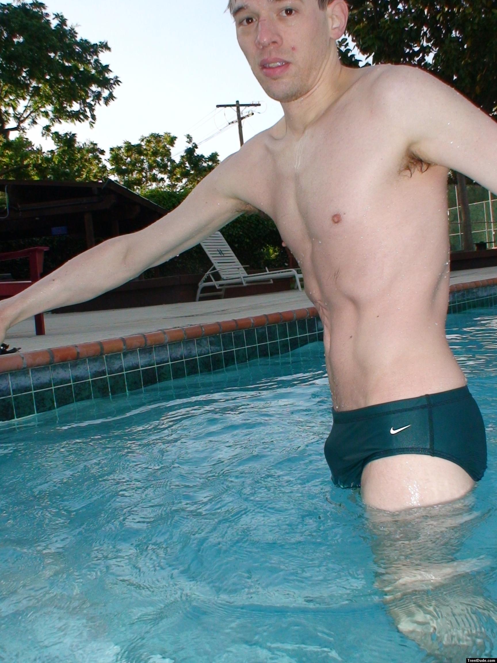 Nike Green Speedos