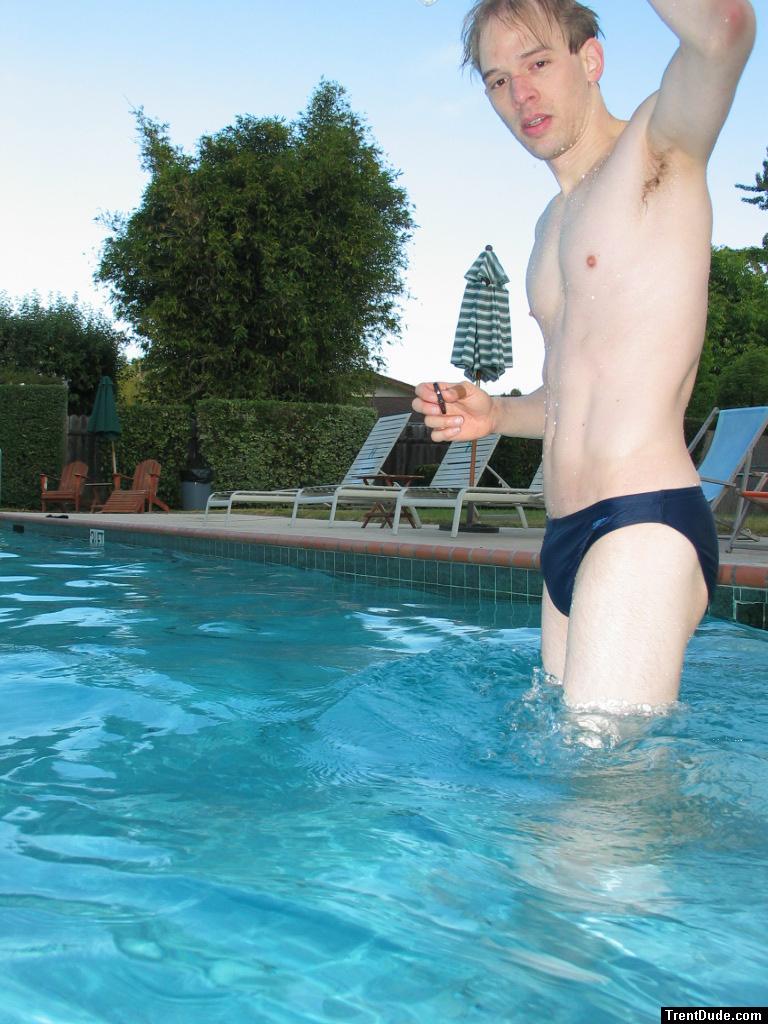 swim practice  (Speedo Solar 1" Swim Brief from Macys.com)