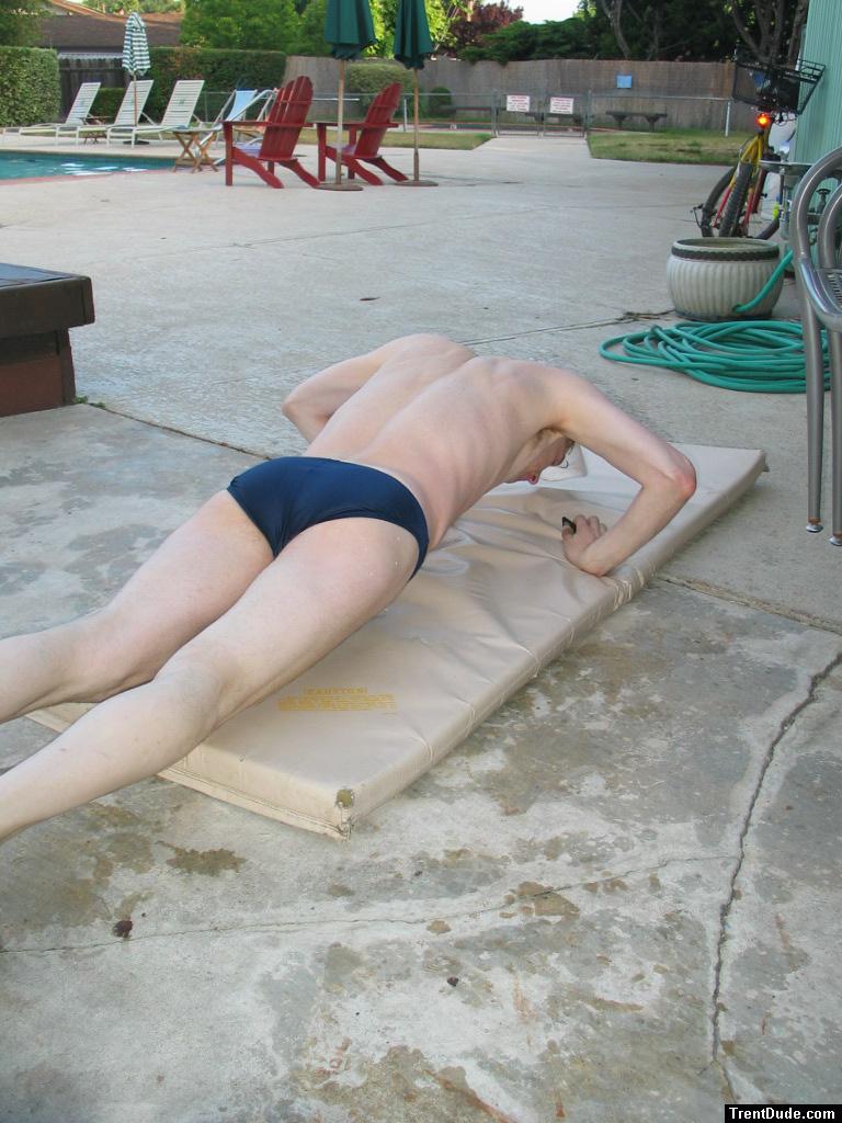push-ups before swim practice