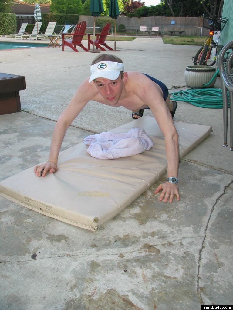 He can't hold this position very long
