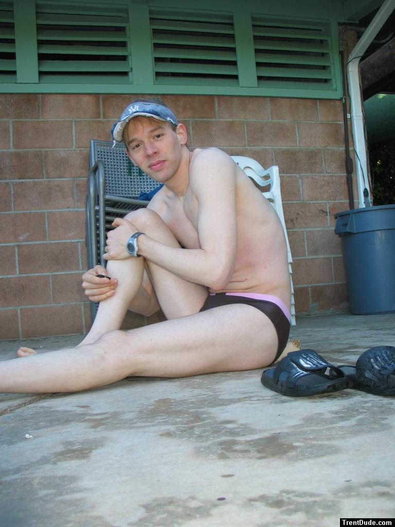 Swimmer Smiling in an Ami Sanzuri swim suit (best!)