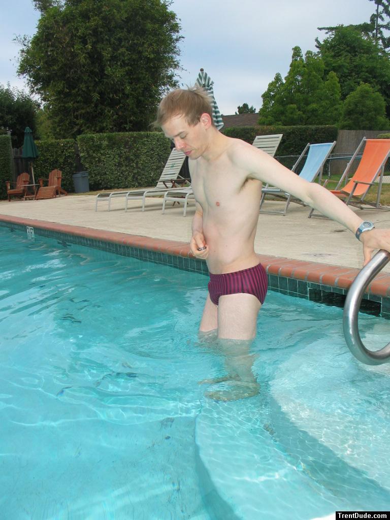 Checking out the water