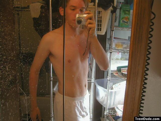 Shirtless with DV CAM