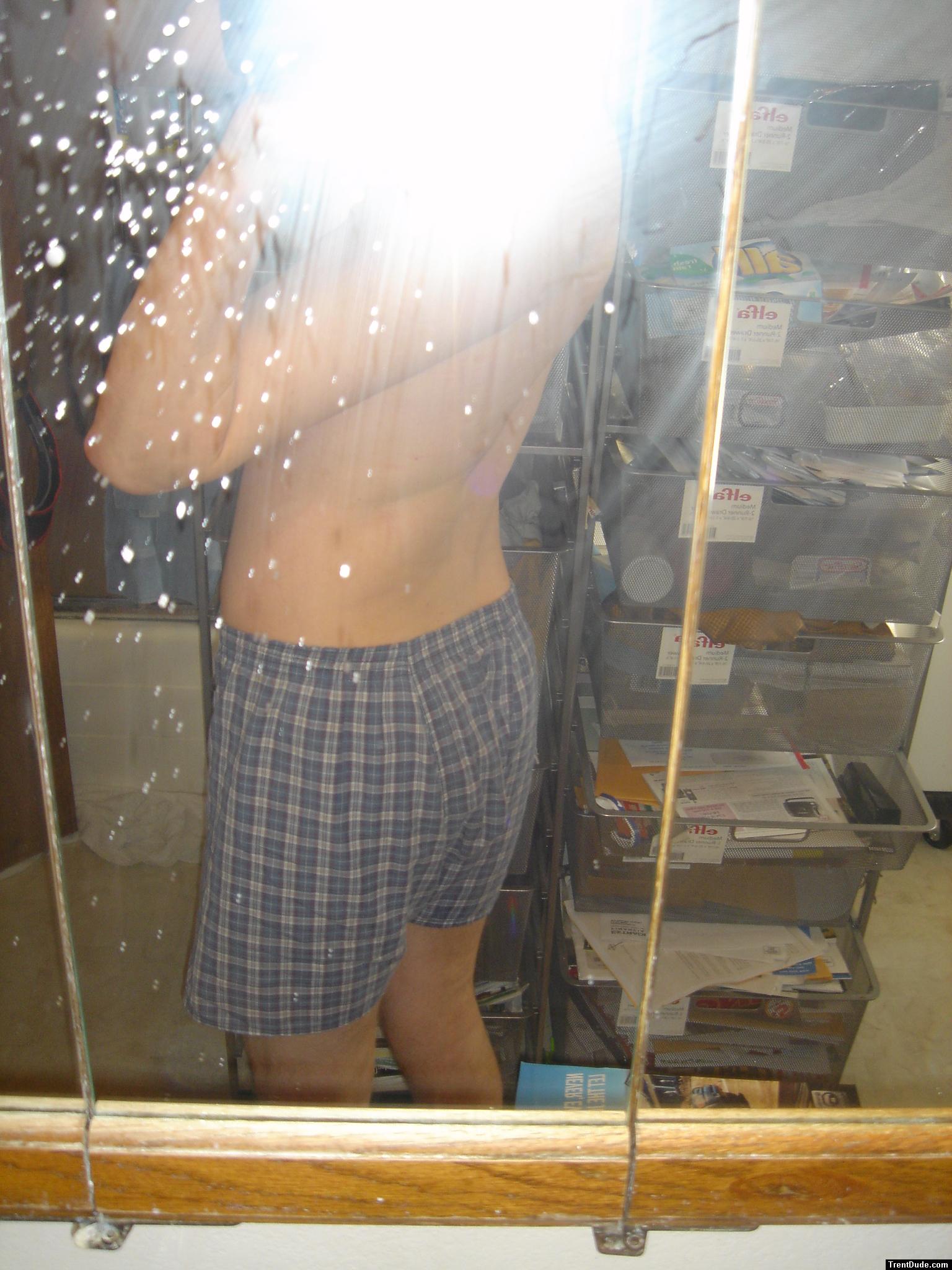 Hanes checkered boxers