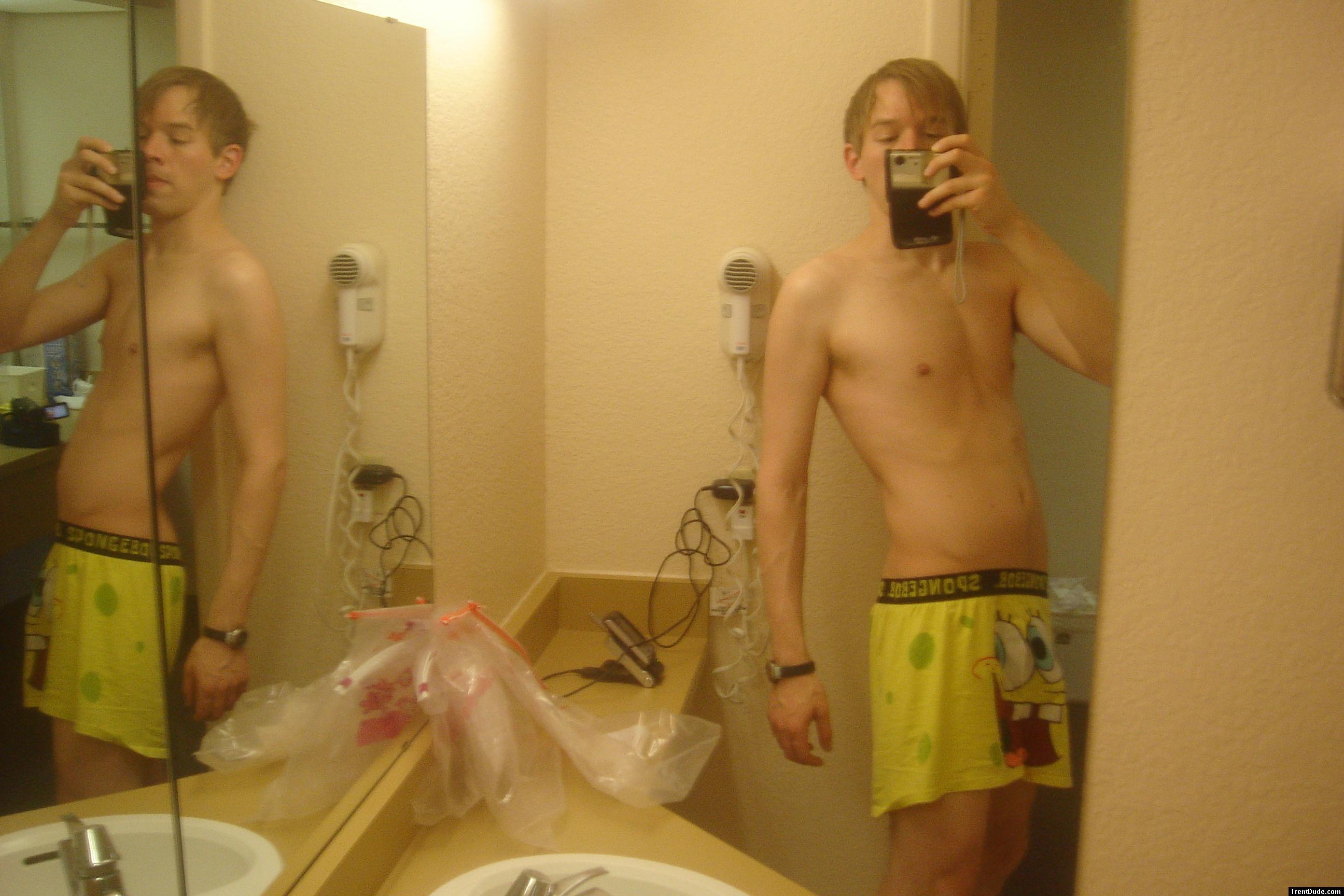 Are those Spongebob boxers too big?