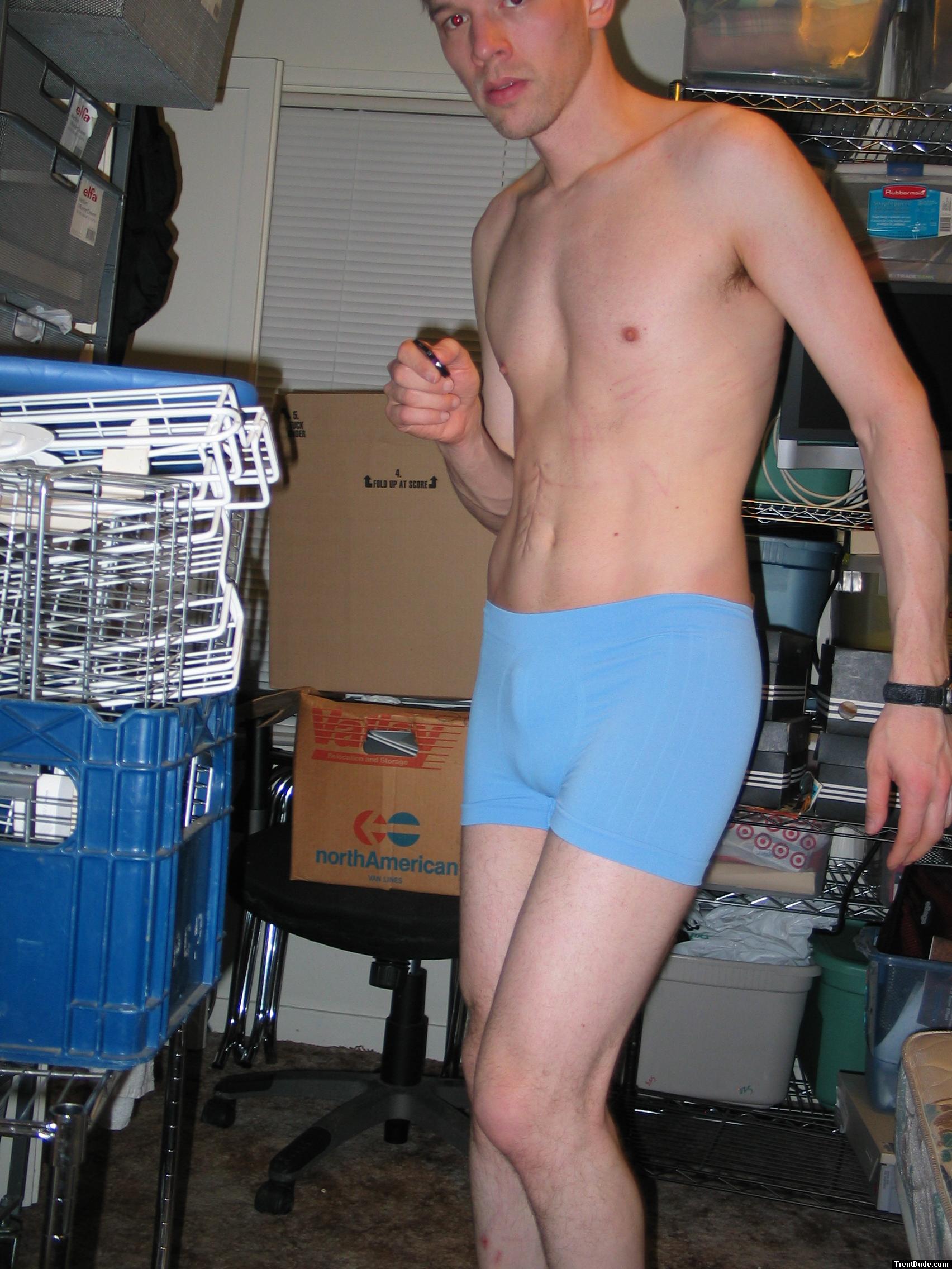 Life brand  blue boxer briefs (for sale, please see donation page)