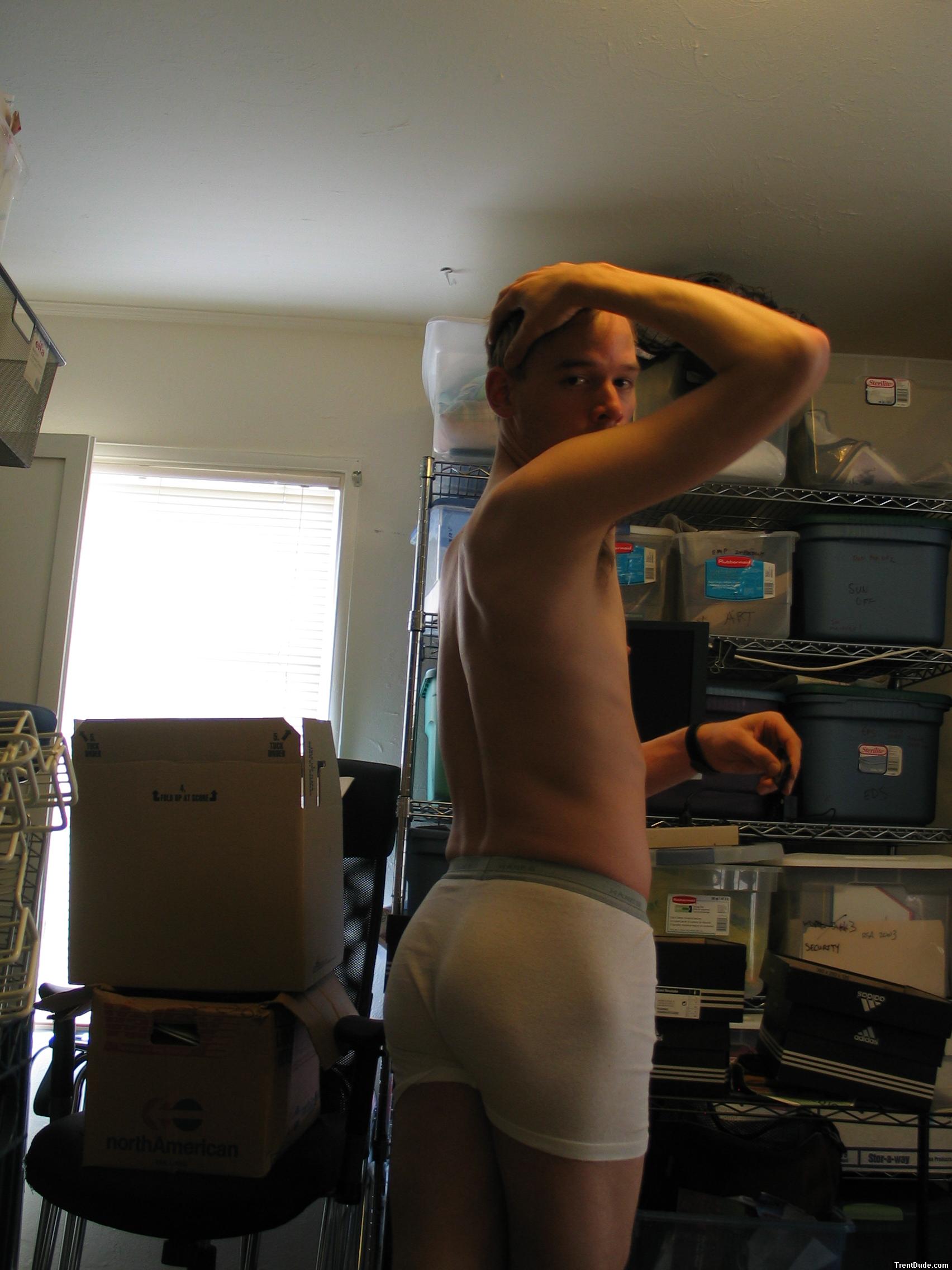 Hanes boxer brief (butt) (dark)