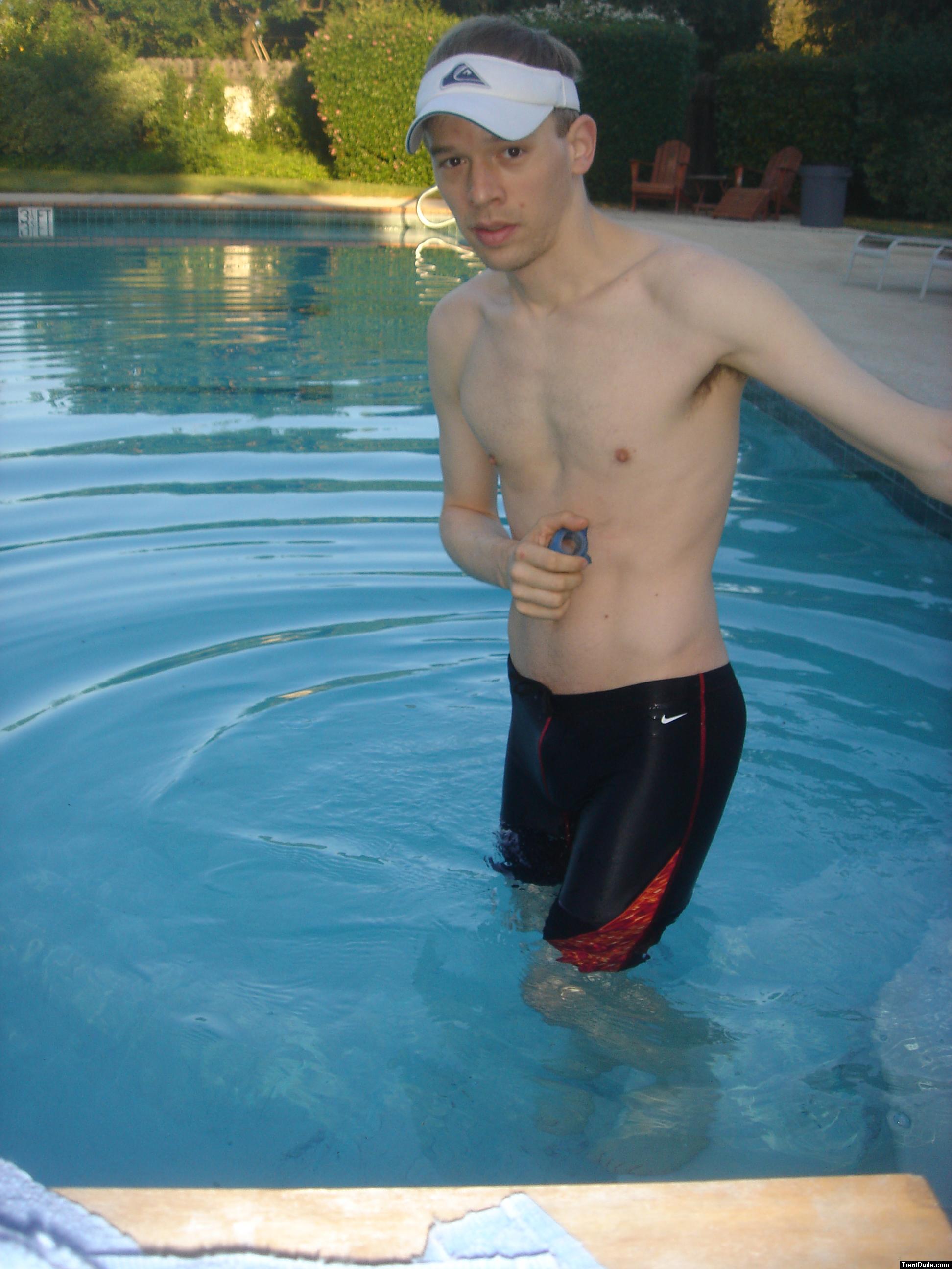 Nike Jammer with red stripes