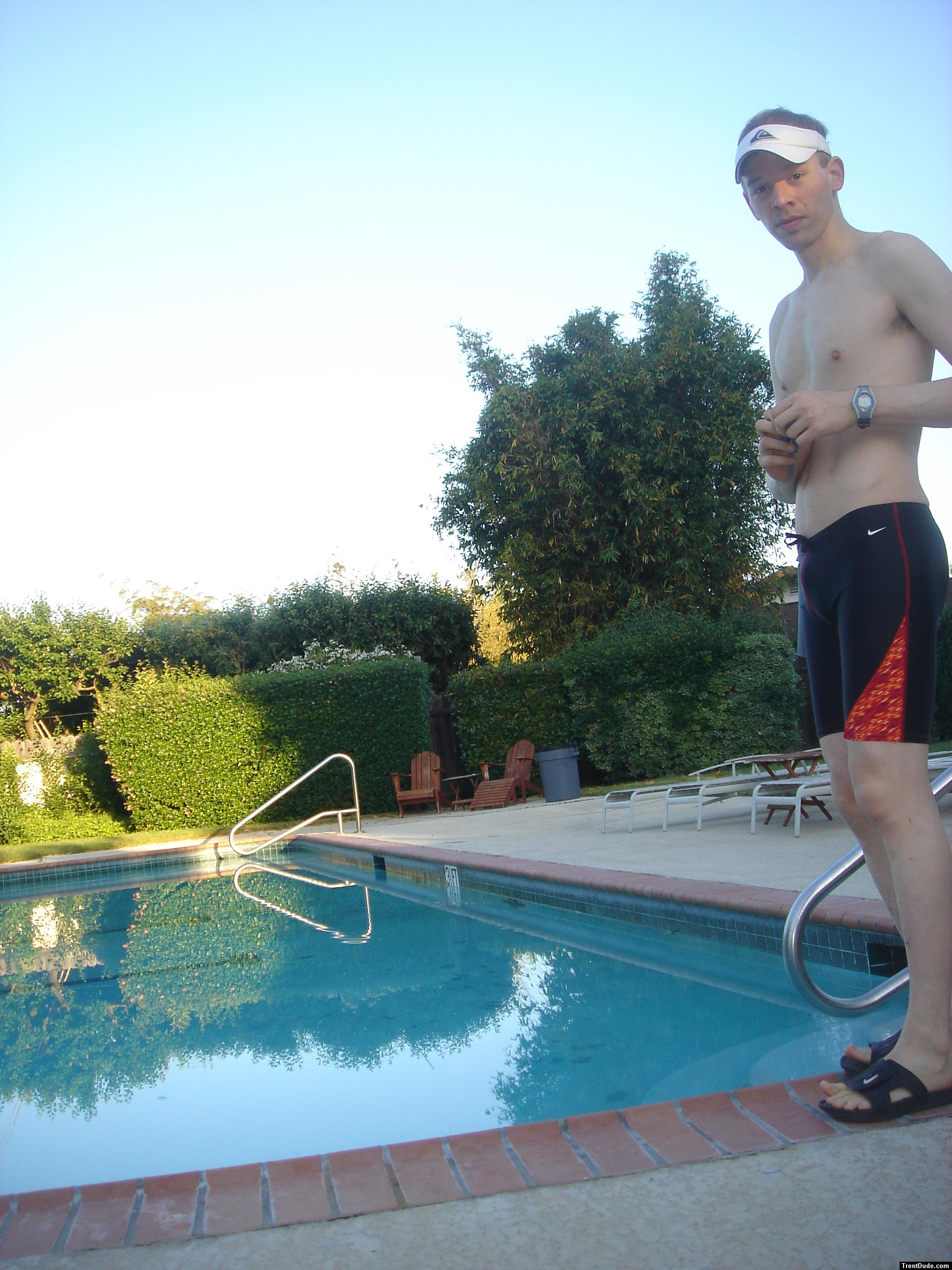 Nike Jammer with red stripes