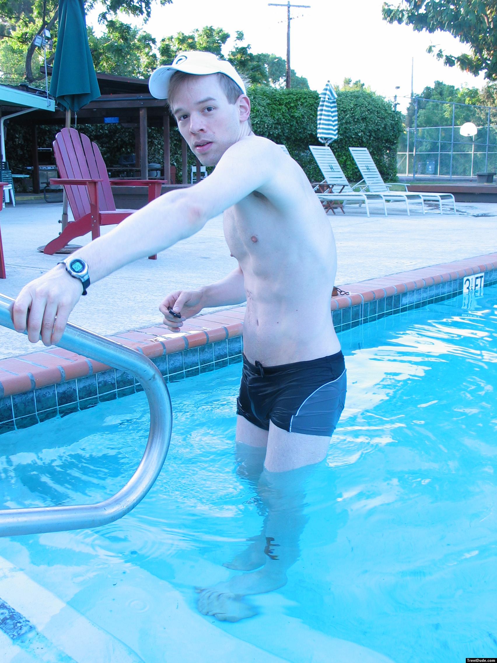 Front (Calvin Klein swim boxer)