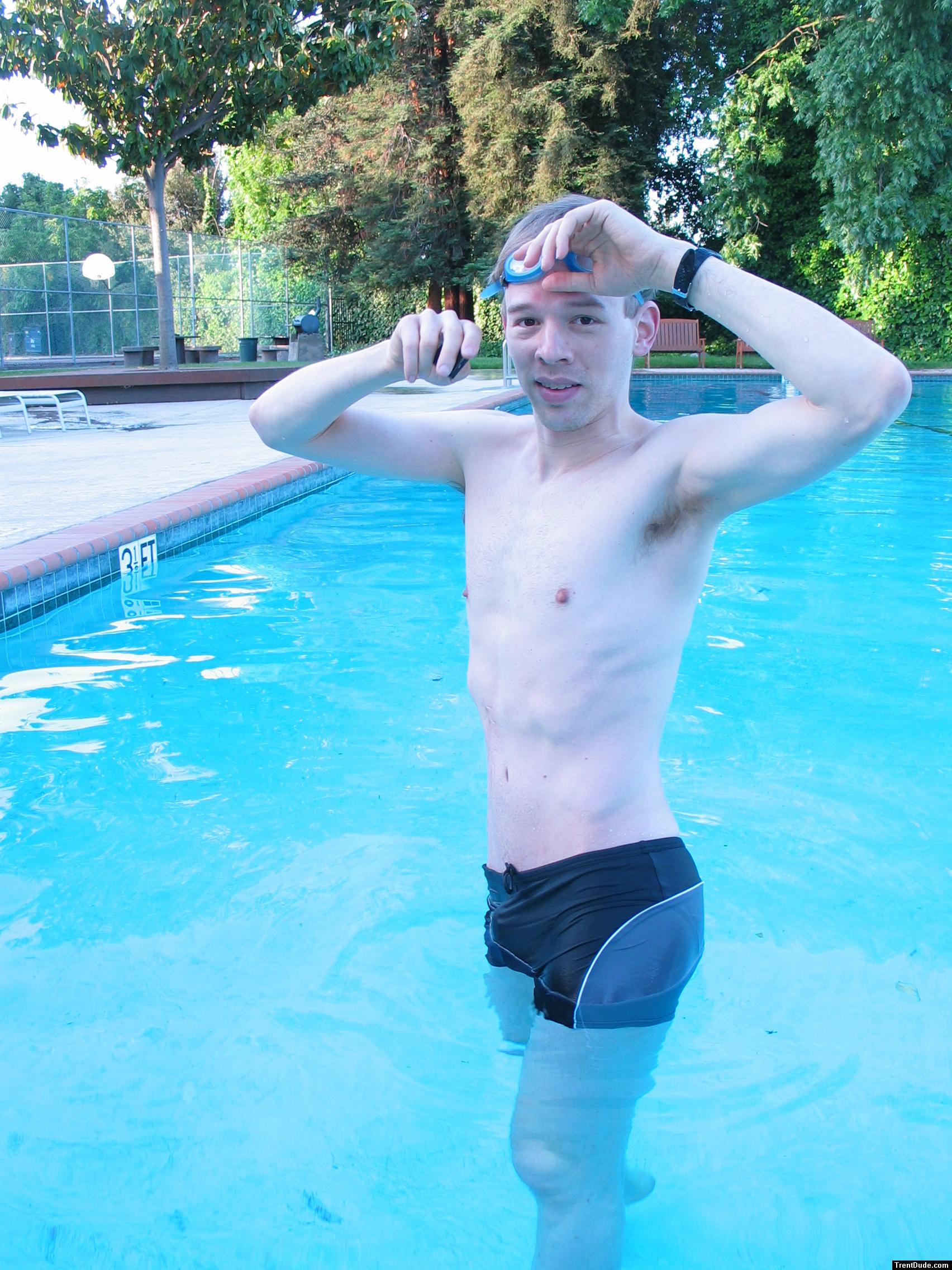 goggles on