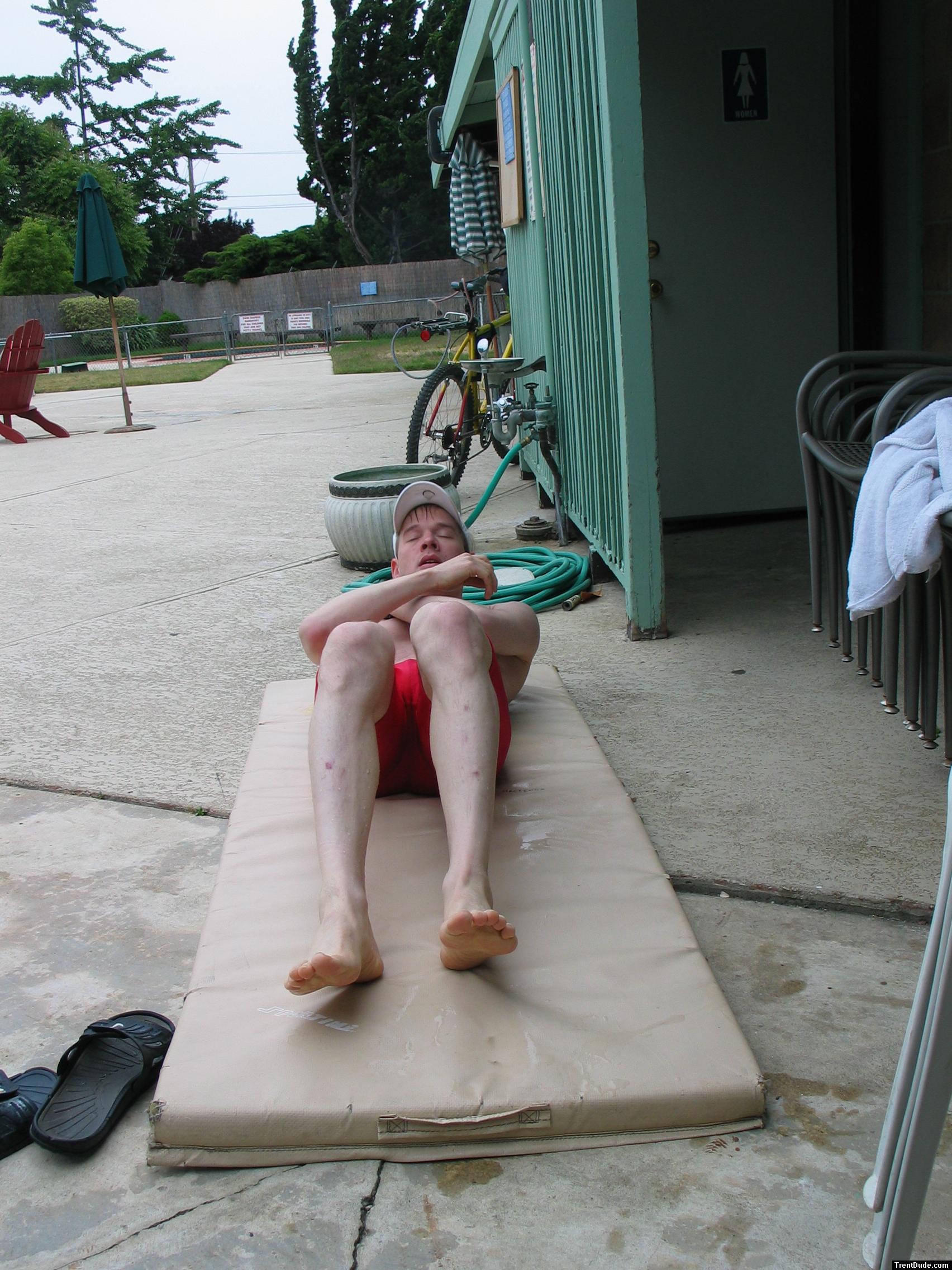 Another set of exhausting sit-ups