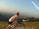 Is he taking a crap in his underwear?