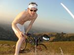 Biker in Oakley sunglasses