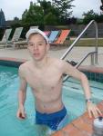 Swimmer in the water