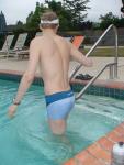 Calvin Klein swim boxer (wet rear)