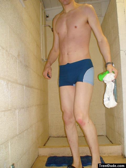 Holding the shampoo