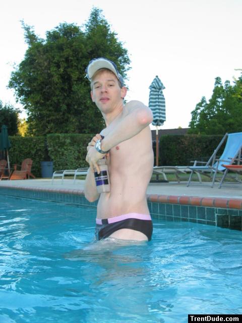 almost fell in the water