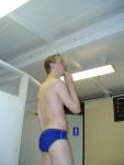 Speedo Fastskin Royal Blue brief from speedousa.com (rear)