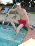 College swimmer at the pool (best)