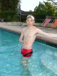 Posing before swim practice