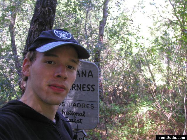 Trent at Los padres national forest