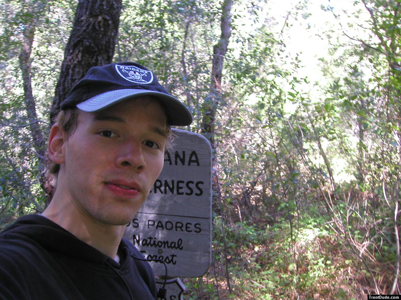 Trent at Los padres national forest