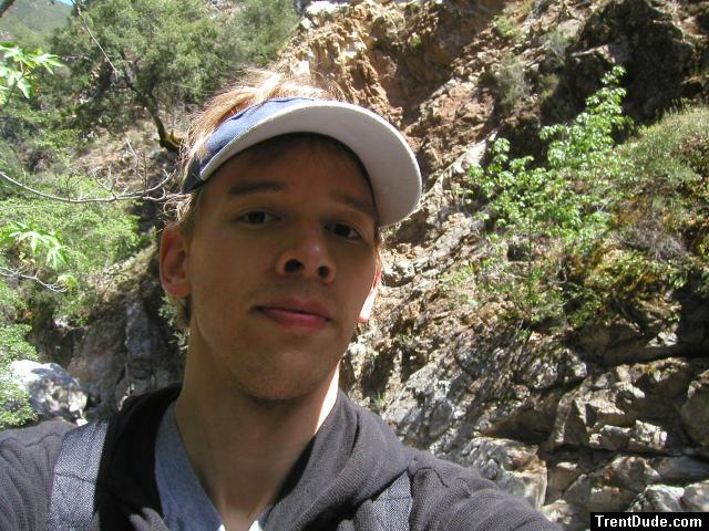 Trent hiking at Big Sur