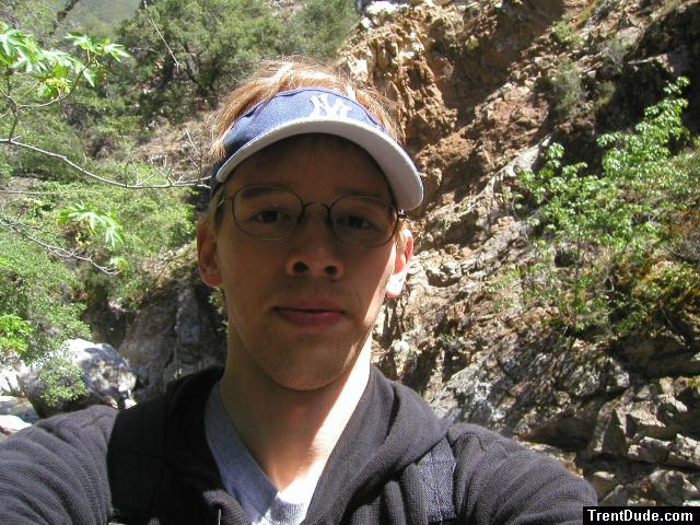 Trent hiking at Big Sur