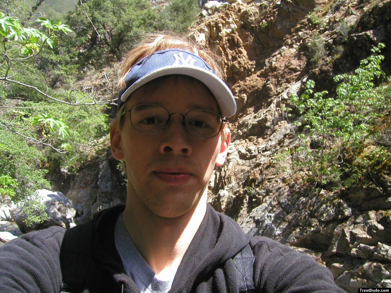 Trent hiking at Big Sur