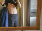 MIrror photo and sweat shorts