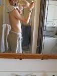 Tan Wrangler jeans
